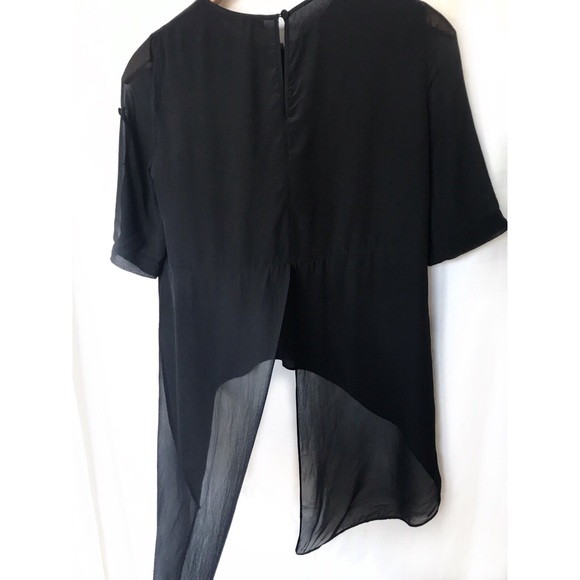 BCBG MAXAZRIA SILK BLOUSE - Picture 4 of 8